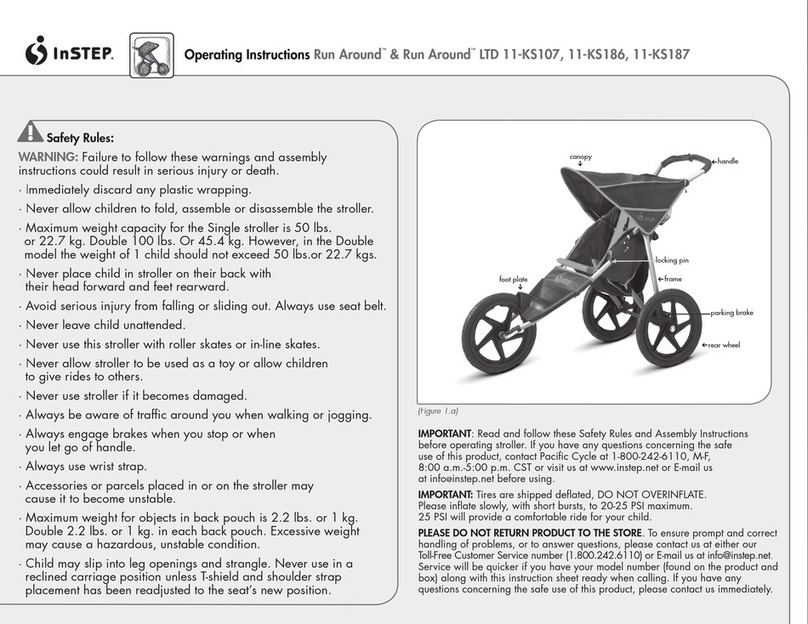 InStep 11-KS107 operating instructions