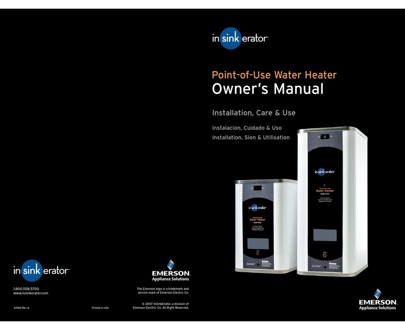 InSinkErator 152 User manual
