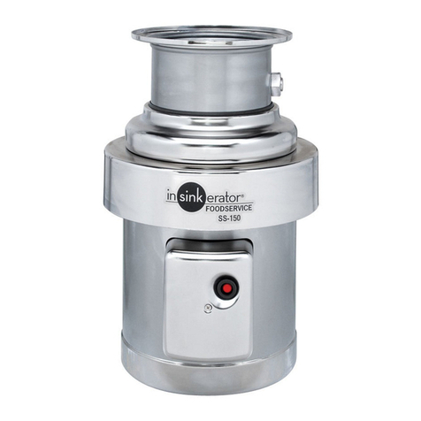 InSinkErator Model SS-150 User manual