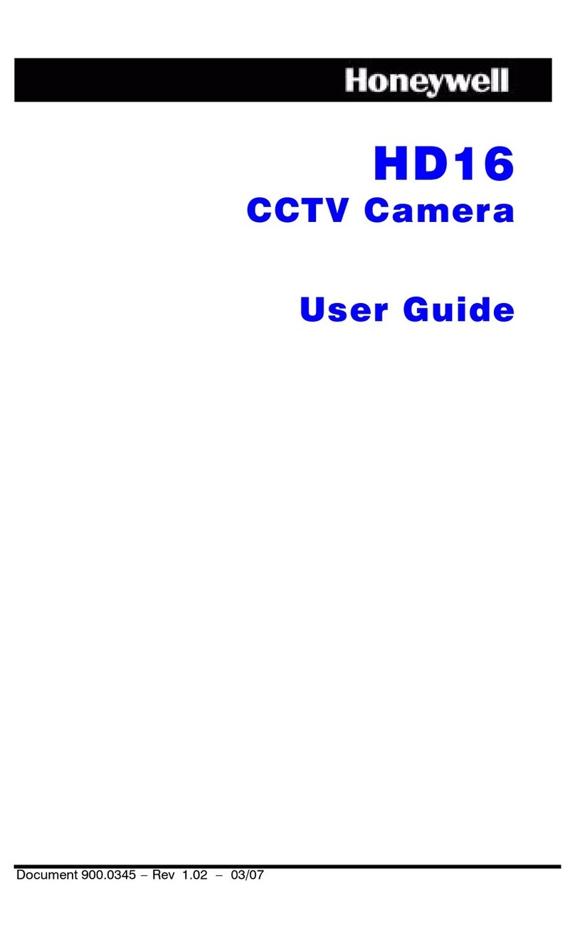 Honeywell PrimaView HD16 User manual