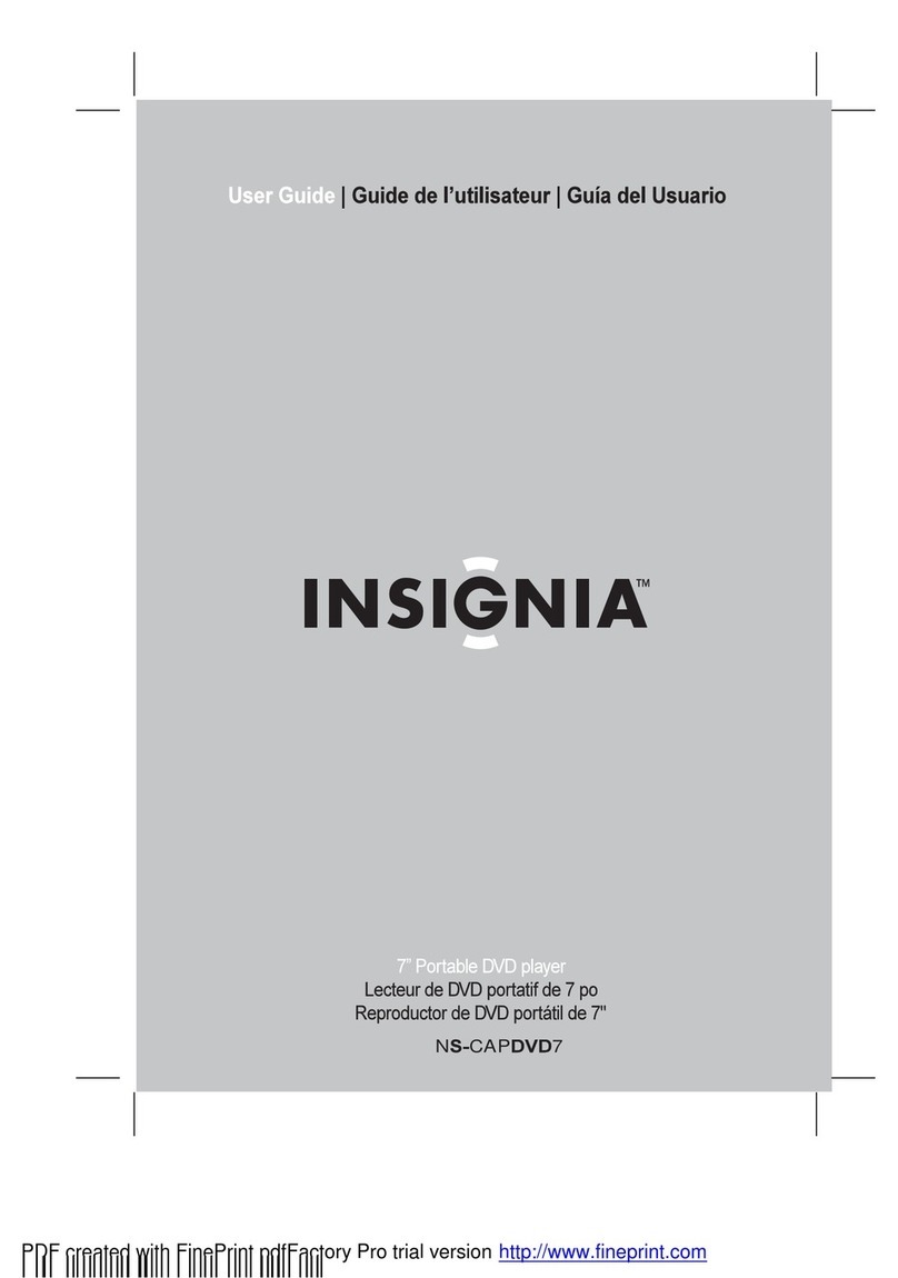 Insignia NS-CAPDVD7 User manual