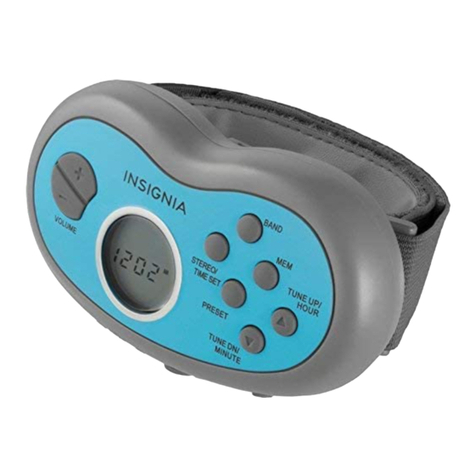 Insignia NS-R5111 - 174; Armband Radio user guide