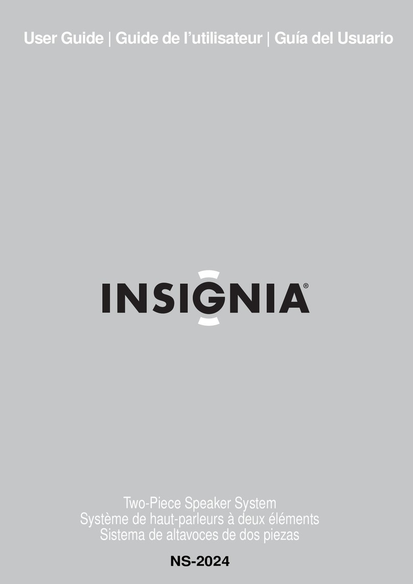 Insignia NS-2024 - 2.0 SYSTEM User manual