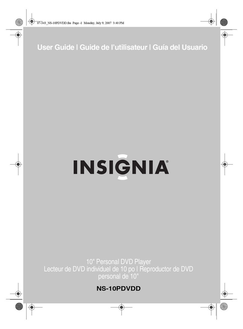 Insignia NS-10PDVDD User manual