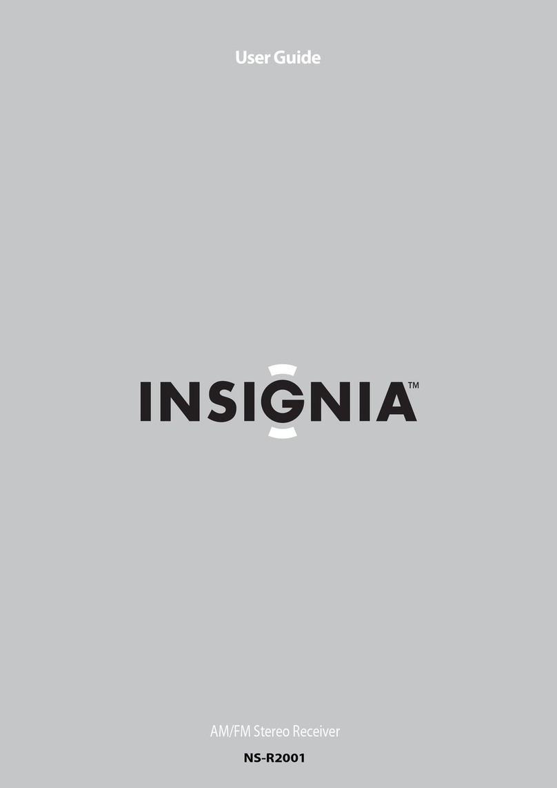 Insignia NS-R2001 user guide