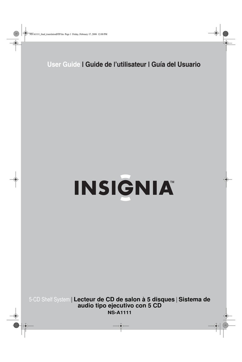 Insignia NS-A1111 user guide