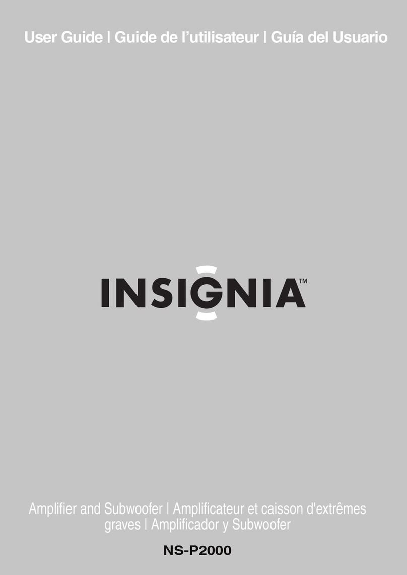 Insignia NS-P2000 user guide