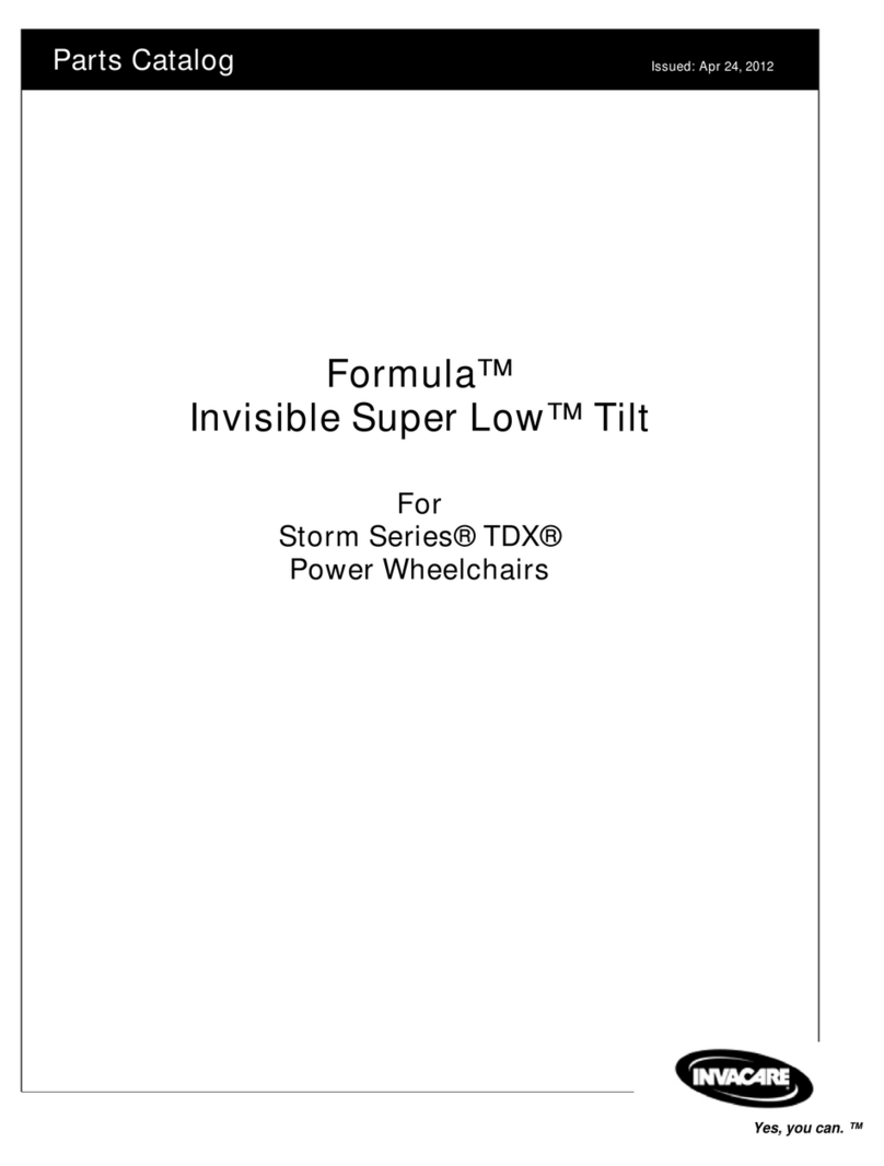 Invacare Storm Series Instruction Manual
