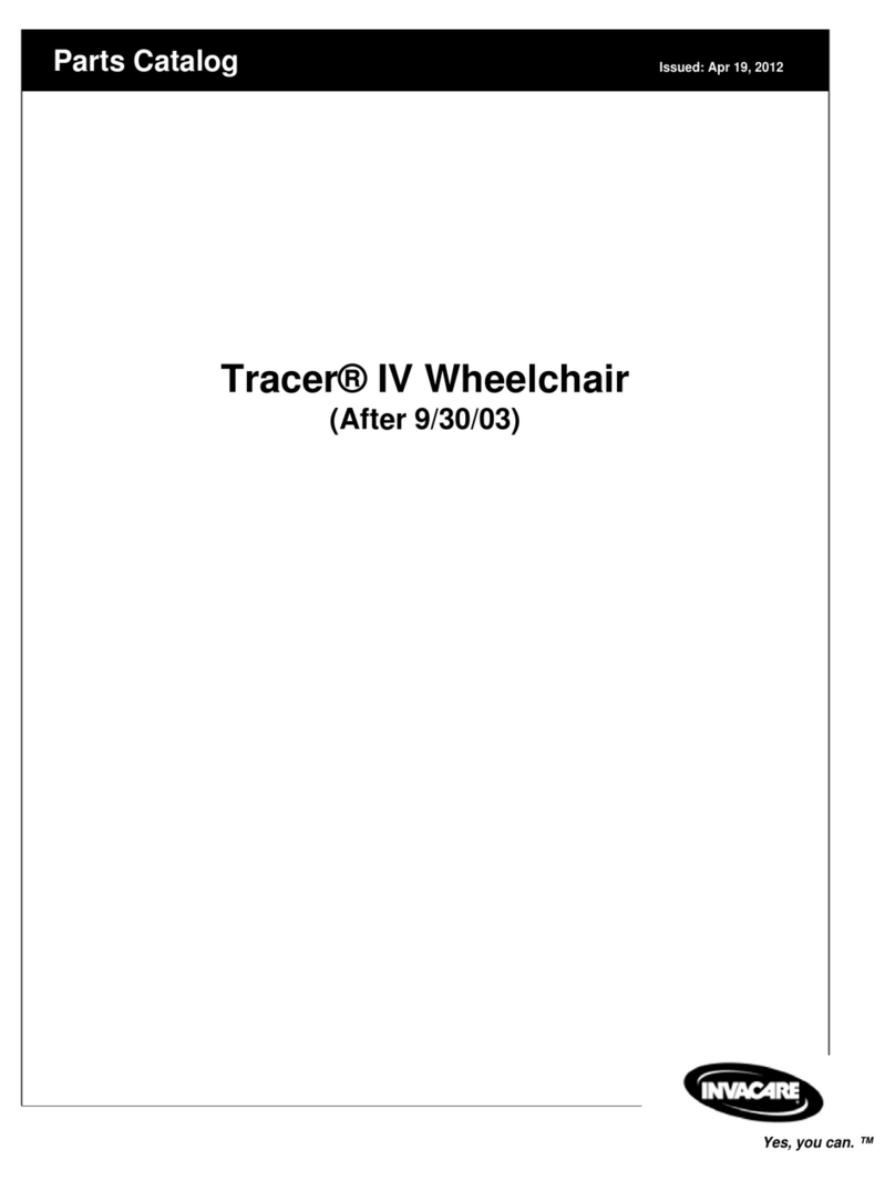 Invacare Tracer IV Instruction Manual