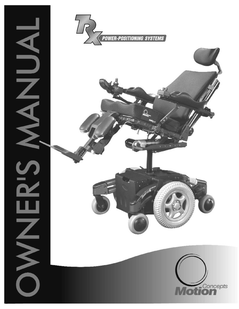 Motion Concepts TRx Power Positioning System User manual