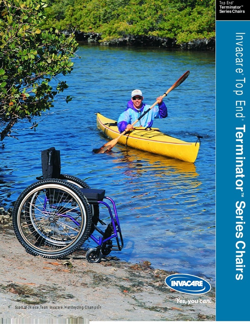Invacare top end terminator series brochure Invacare top end terminator series brochure