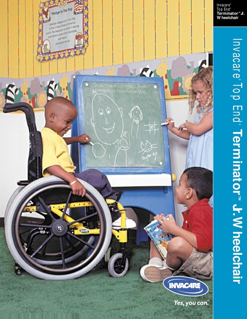 Invacare Top End Terminator Jr. brochure