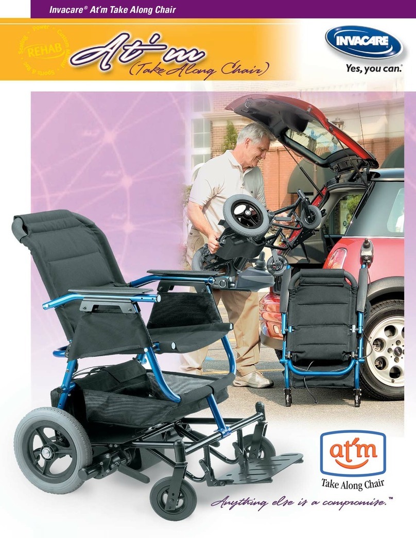 Invacare At'm User manual