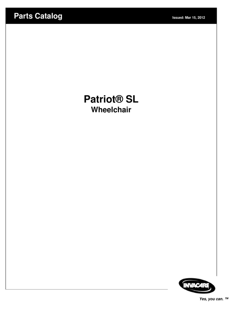 Invacare Patriot SL Instruction Manual