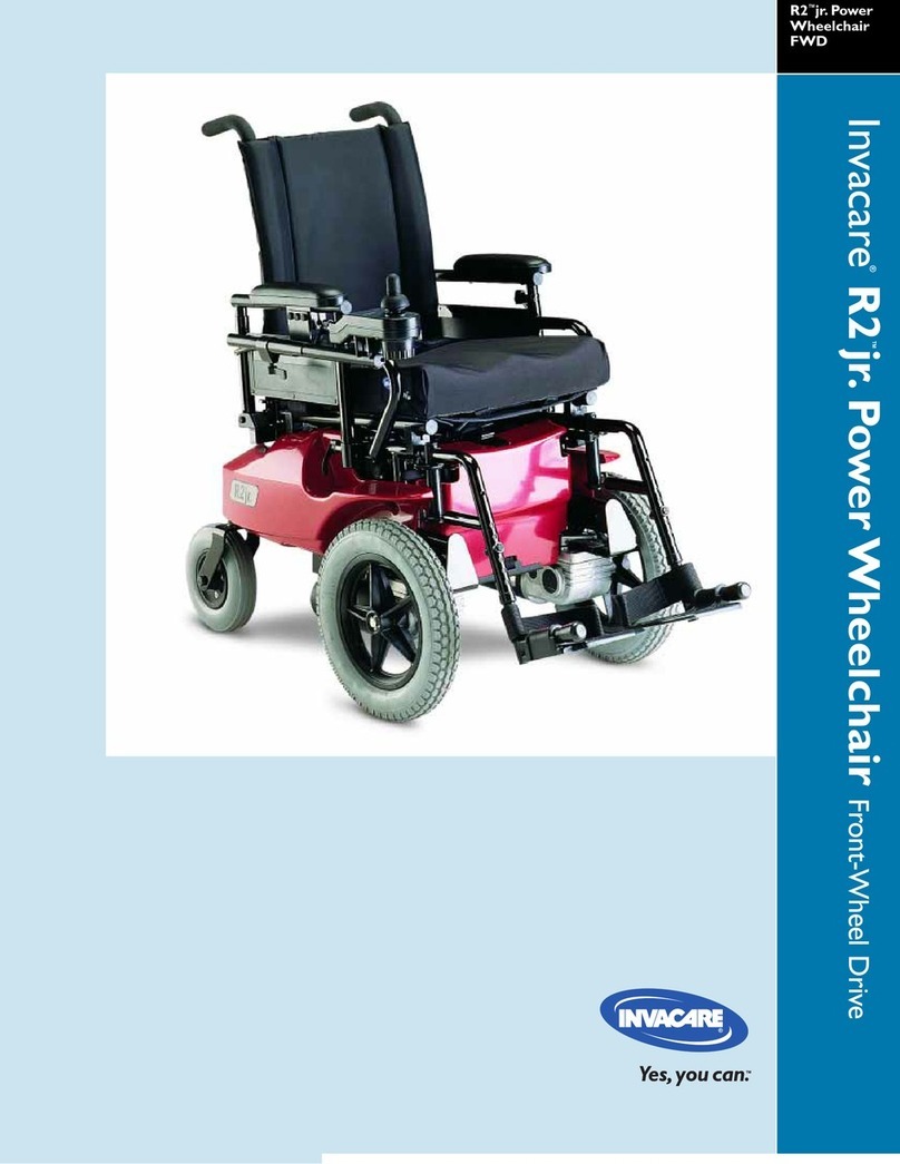 Invacare R2 jr. User manual