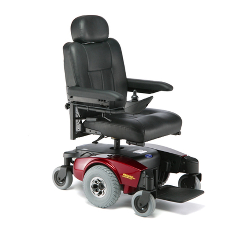 Invacare Pronto M51 Owner's operator and maintenance manual