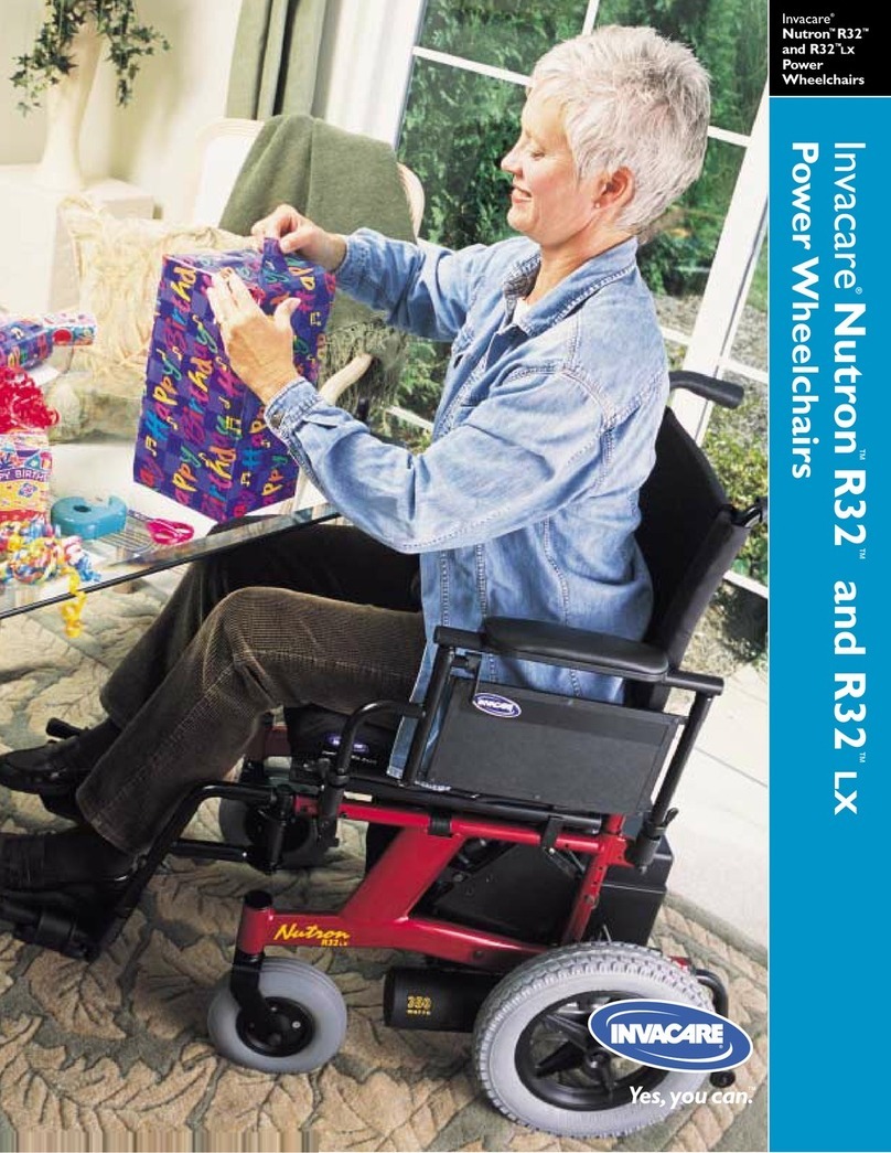 Invacare Nutron R32 LX User manual