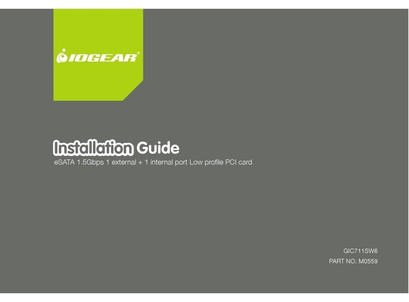 IOGear GIC711SW6 User manual