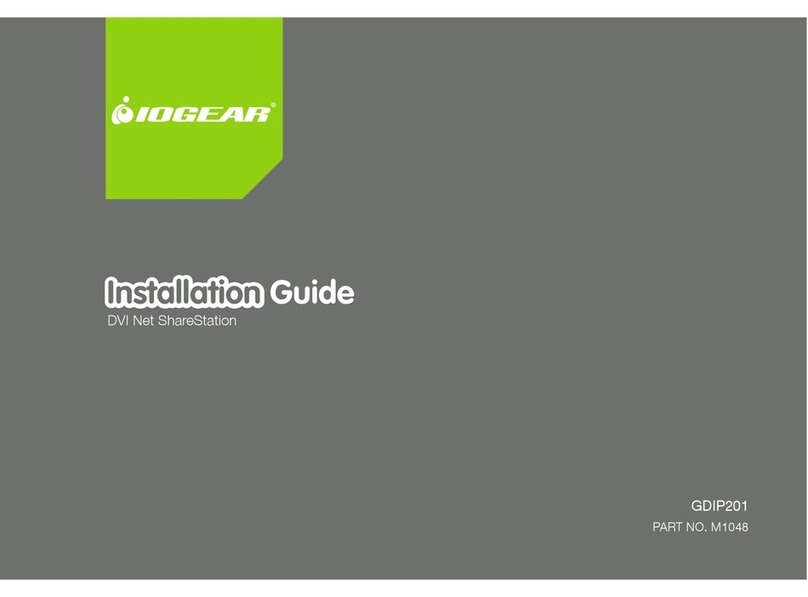 IOGear DVI Net ShareStation GDIP201 installation guide