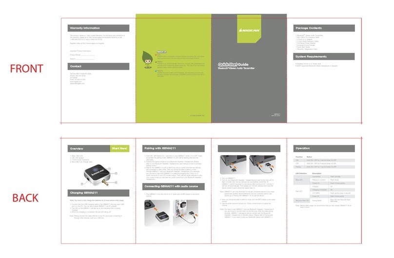 IOGear GBMA211 quick start guide