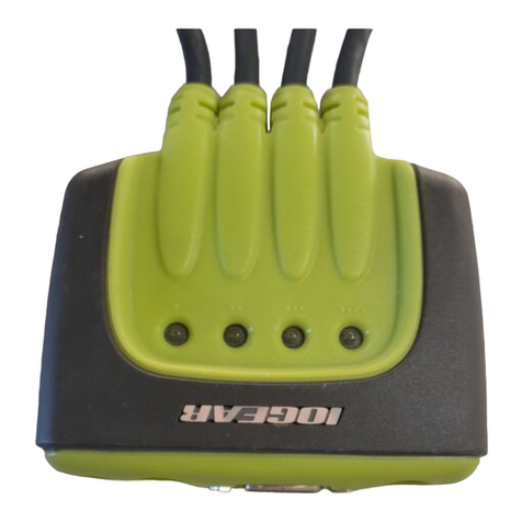 IOGear MiniView Micro Audio GCS614A User manual