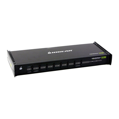 IOGear MiniView Ultra+ GCS1758 User manual