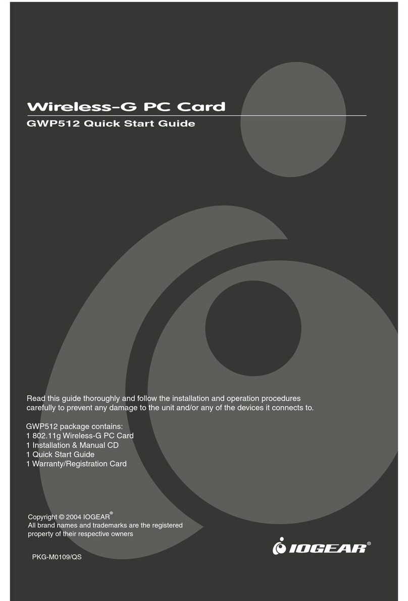 IOGear GWP512 quick start guide