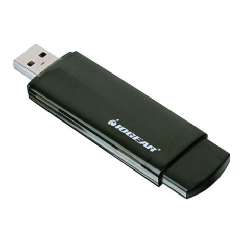 IOGear Wireless-N GWU623 User manual