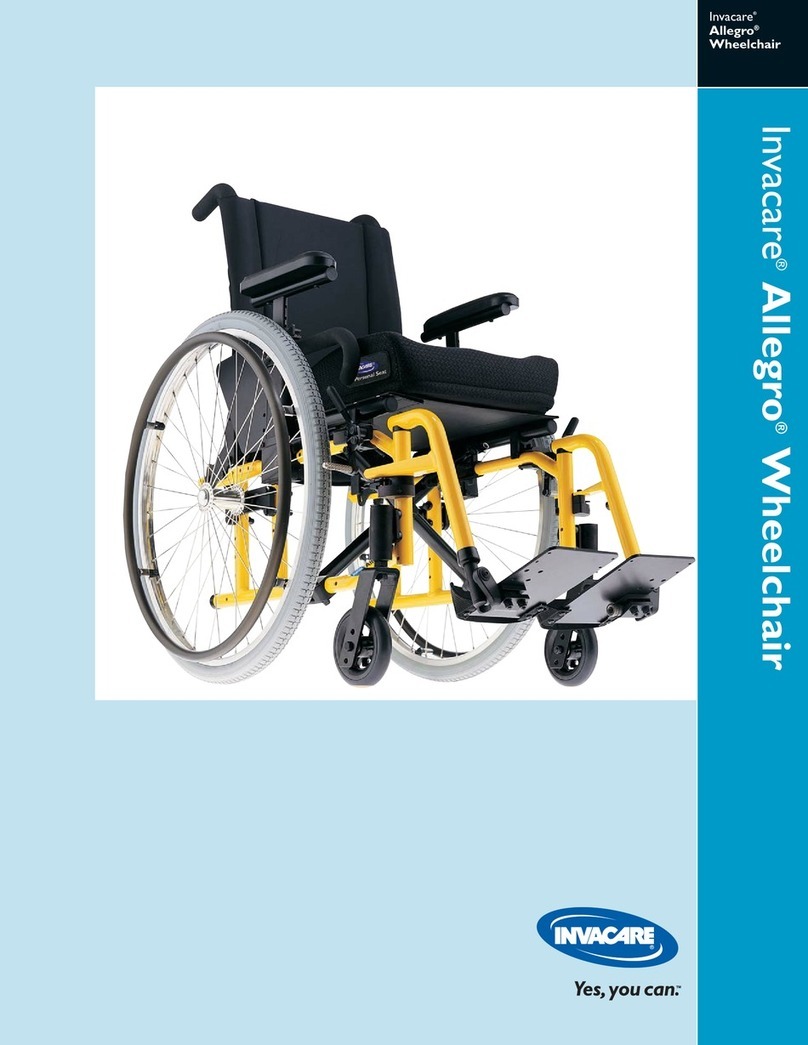 Invacare Allegro User manual