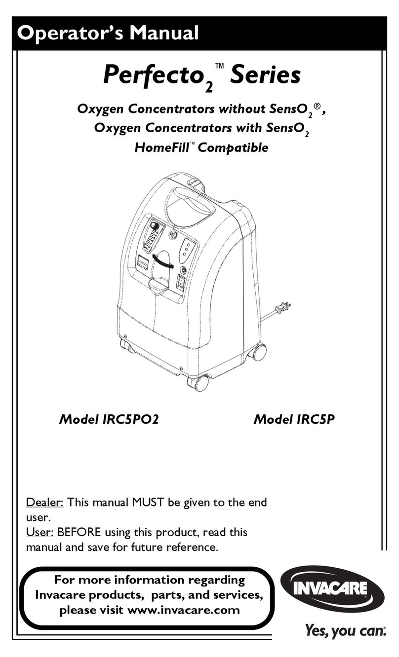 Invacare IRC5PO2 Operator's manual