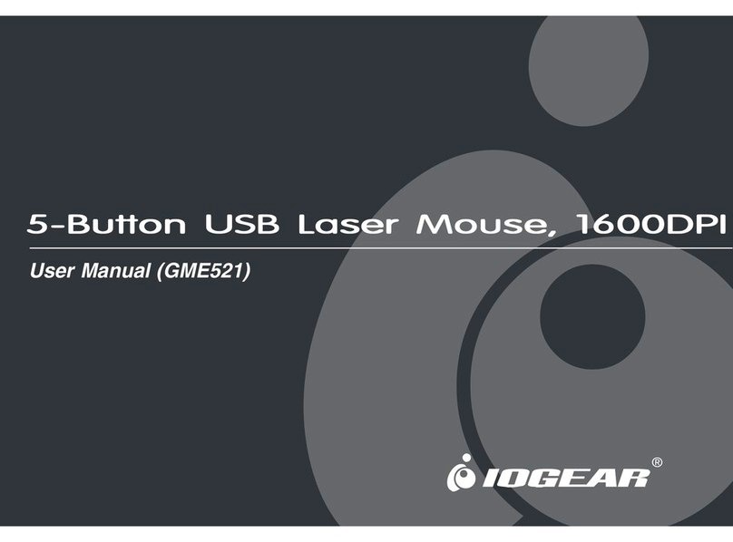 IOGear 1600DPI user manual