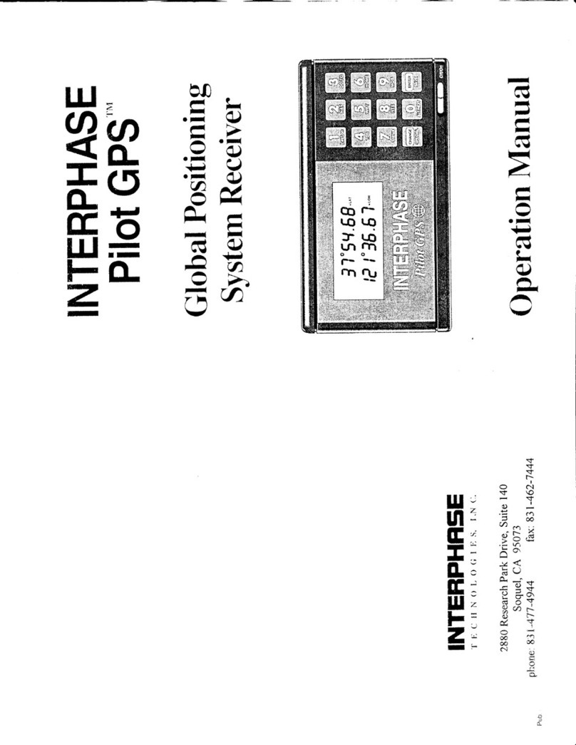 Interphase Pilot GPS User manual