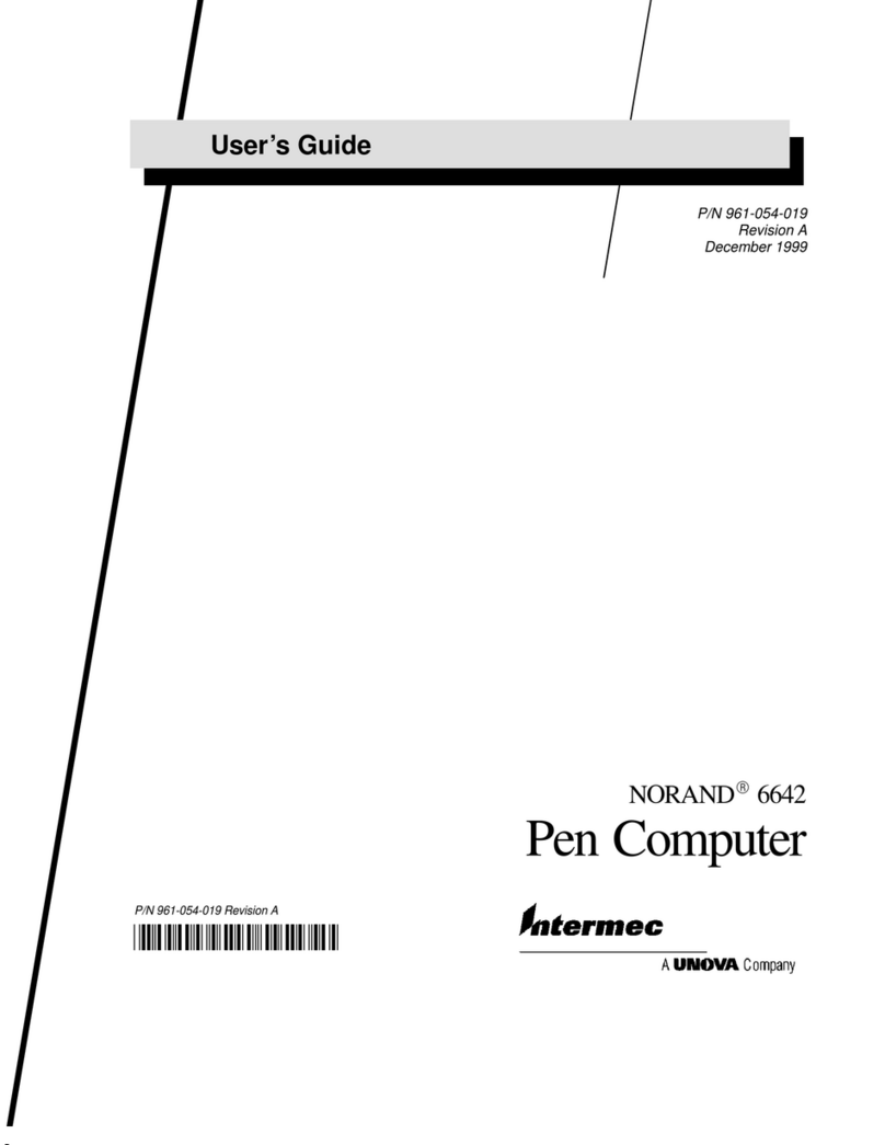 Intermec NORAND 6642 User manual