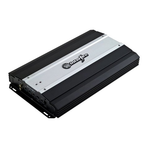 Interfire AUTOMOTIVE AMPLIFIER G2-1200 instruction manual
