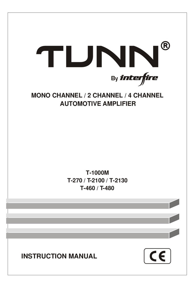 Interfire TUNN T-1000M instruction manual