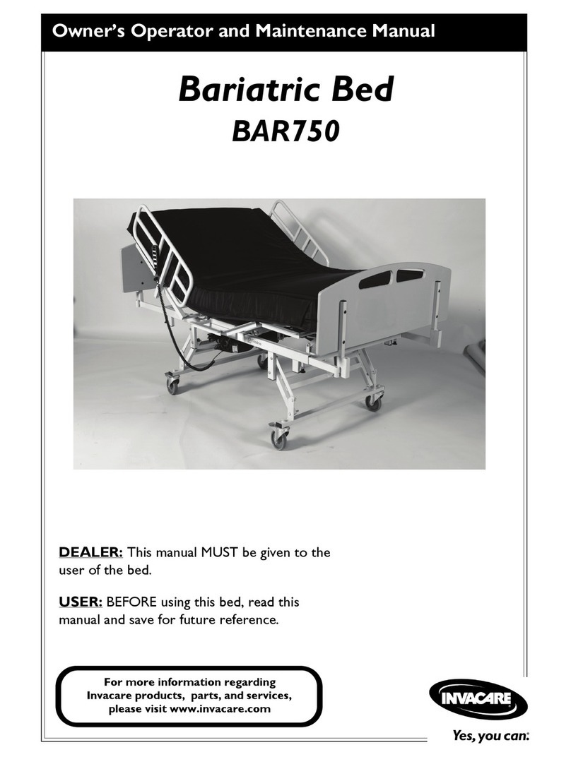Invacare BAR750 Operation manual