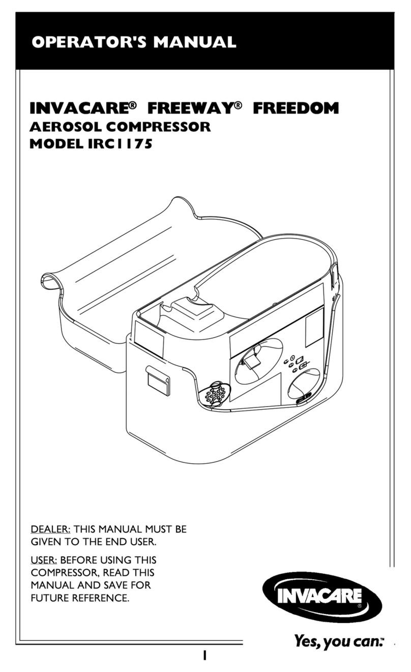 Invacare Freeway Freedom IRC1175 User manual