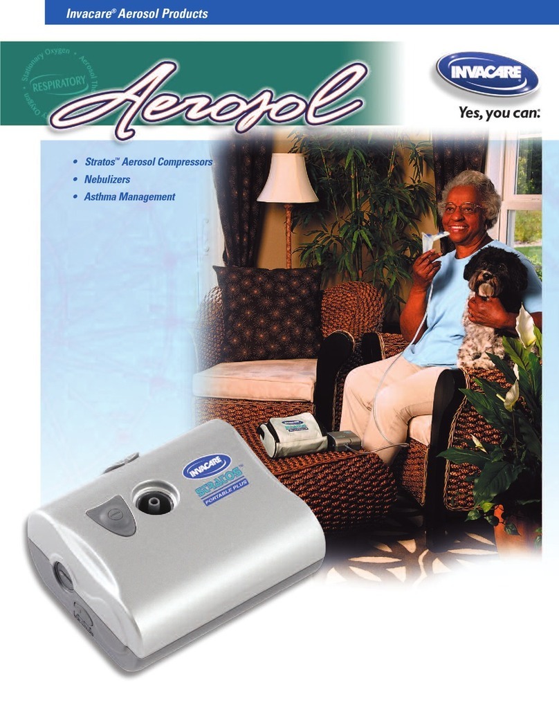 Invacare Stratos Aerosol IRC1710 brochure