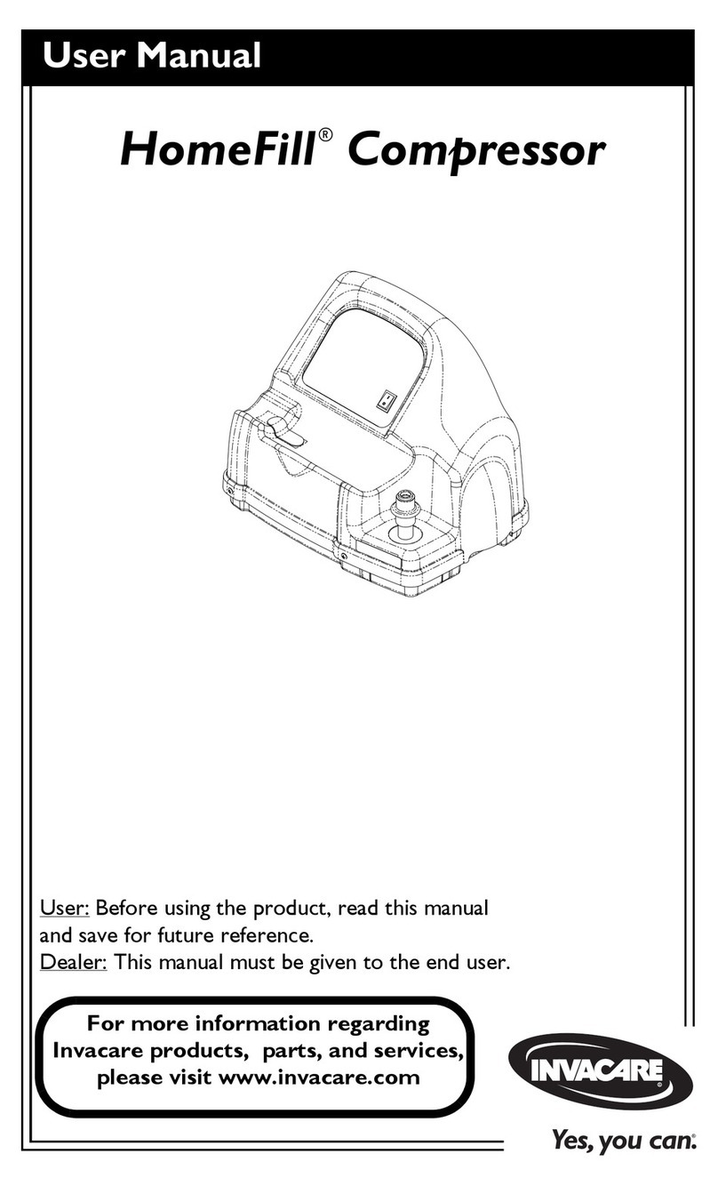 Invacare Compressor user manual