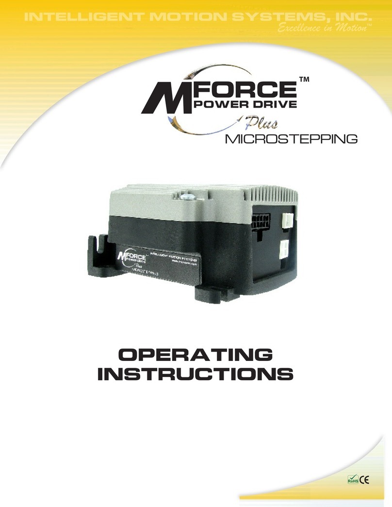 Intelligent Motion Systems MForce PowerDrive Plus MForce Series Microstepping... User manual