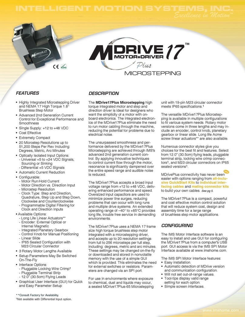 IMS MDM17Plus Specification sheet