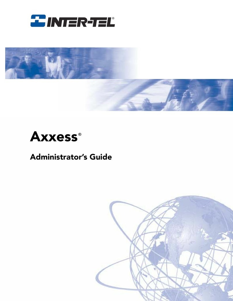 intertel AXXESS Service manual