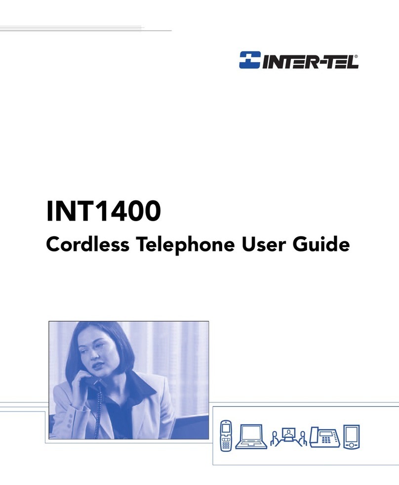 intertel INT1400 User manual intertel INT1400 User manual
