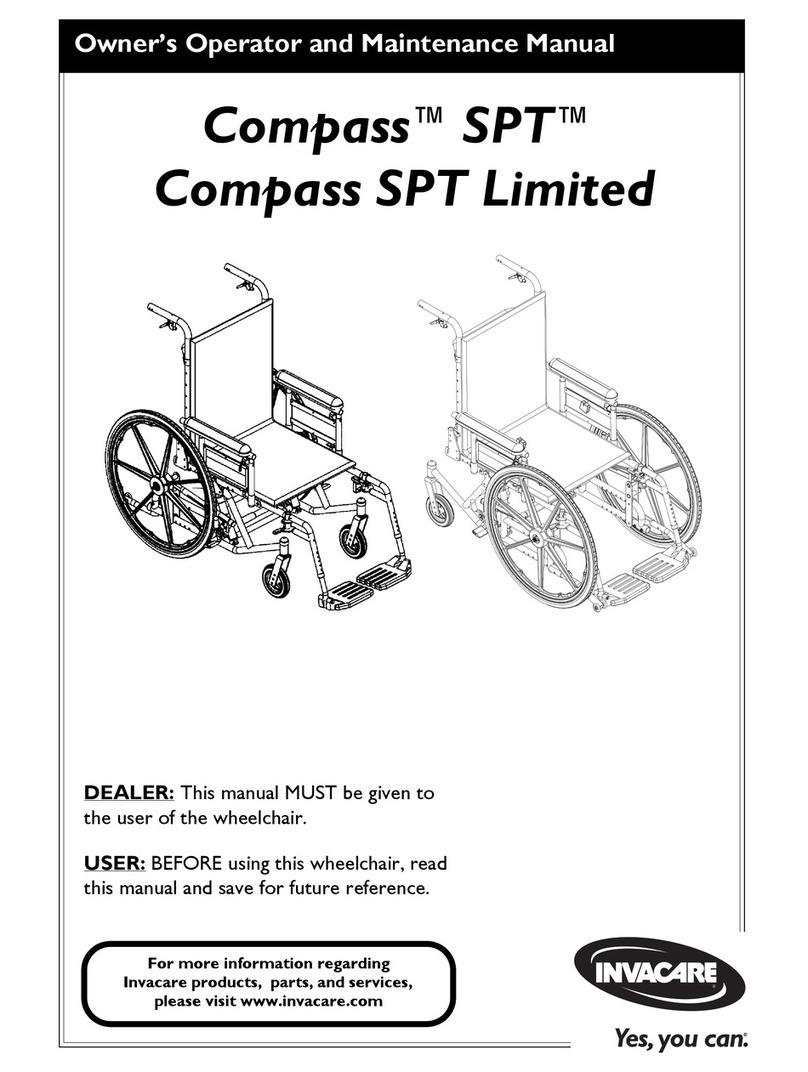Invacare Compass SPT PH904A Manual