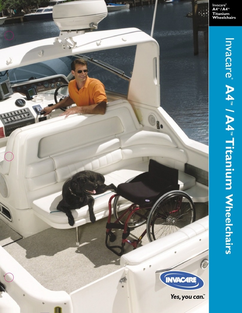 Invacare A-4 Series User manual