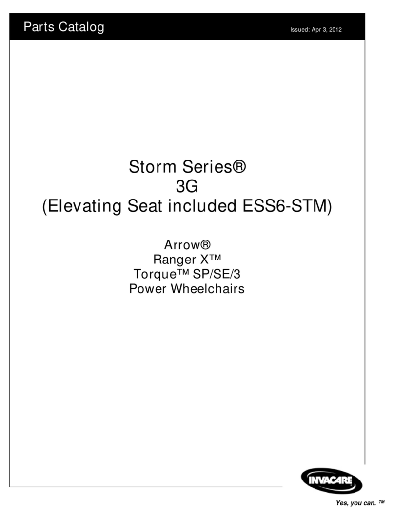 Invacare Arrow Instruction Manual
