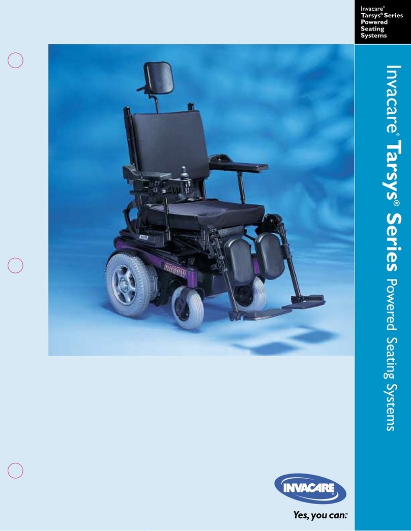 Invacare 00-313 User manual