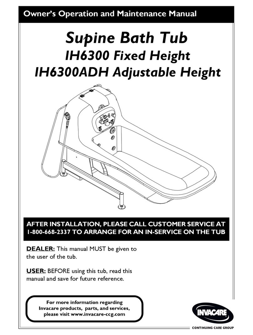 Invacare IH6300ADH Manual