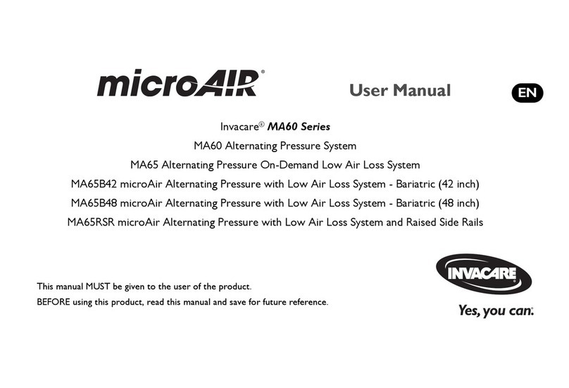 Invacare MicroAir MA60 User manual