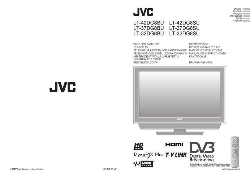 JVC LT-32DG8BU User manual